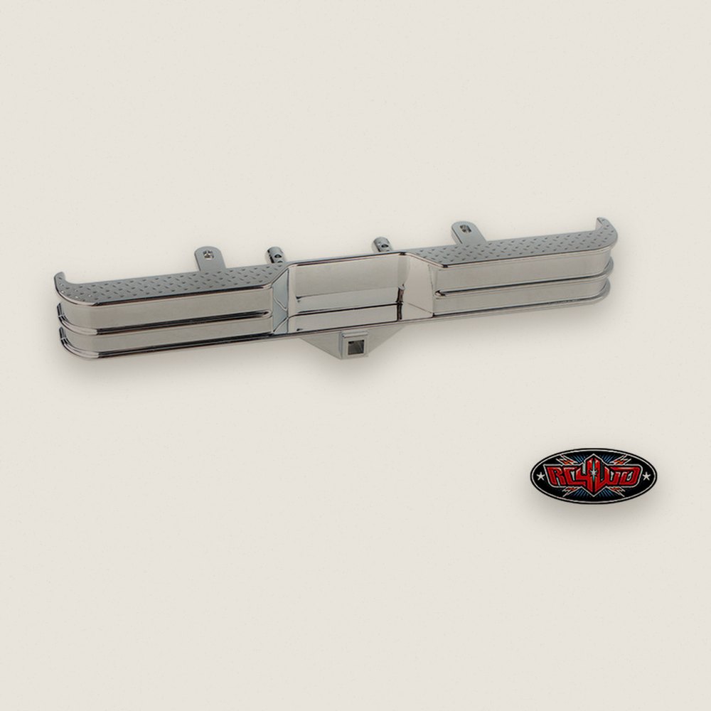 Rear Step Bumper, Chrome for Chevrolet K10 - RC4WD