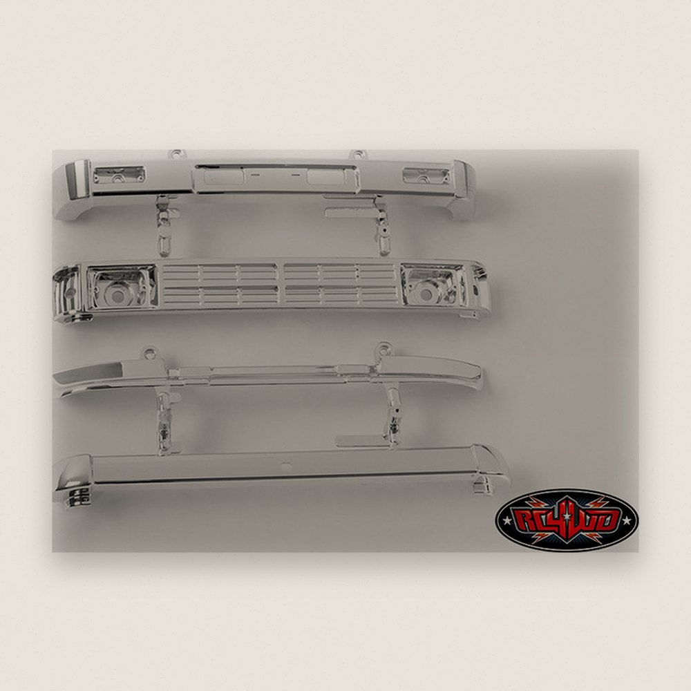 Chrome Bumper, for 1985 Toyota 4Runner - RC4WD