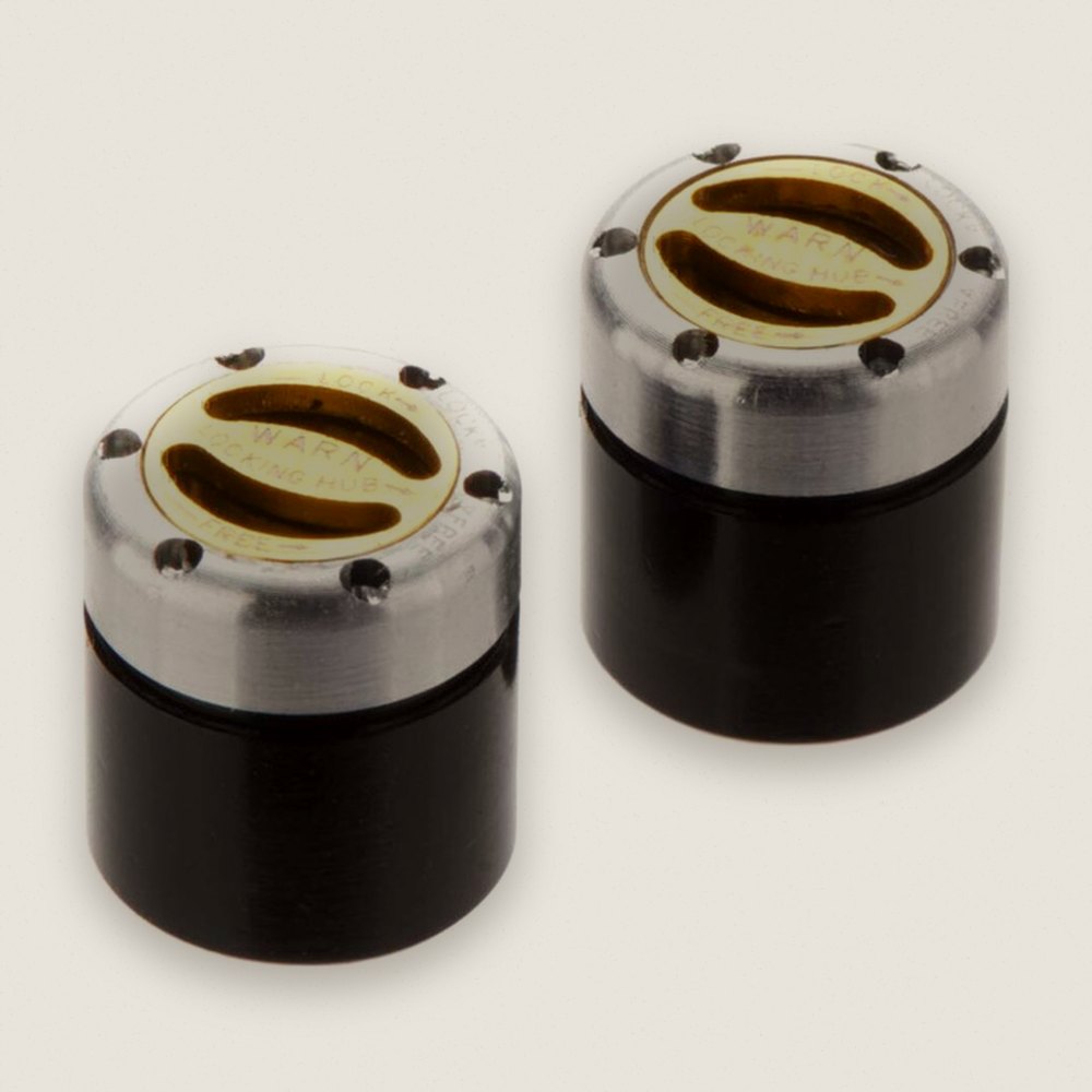 Manual Locking Hubs, Warn Scale 1/8 (2) - RC4WD