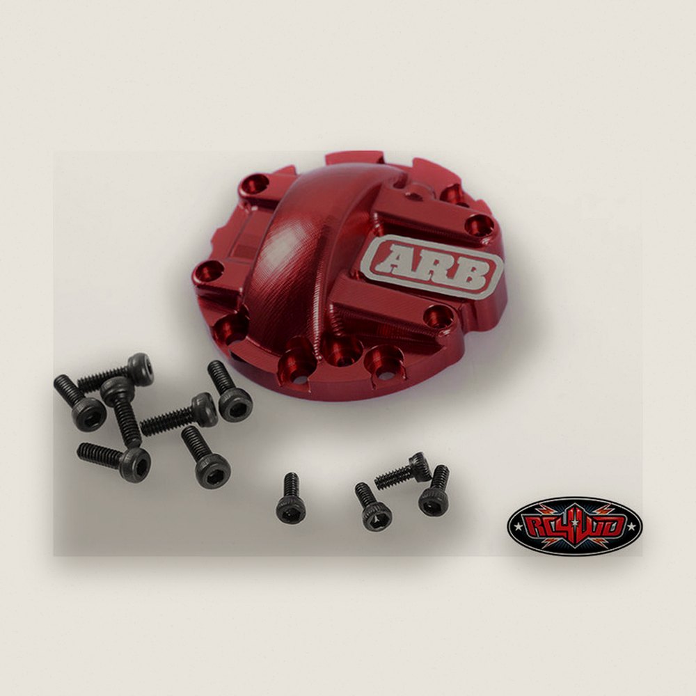 Diff Cover, Red for Yota II Axle, ARB - RC4WD