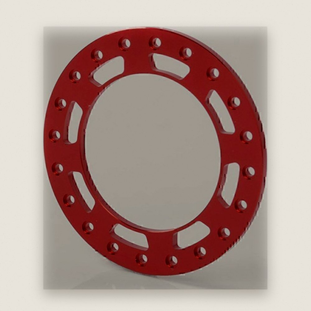 Beadlock Ring, Red Replacement for TRO 1.7 Wheel - RC4WD