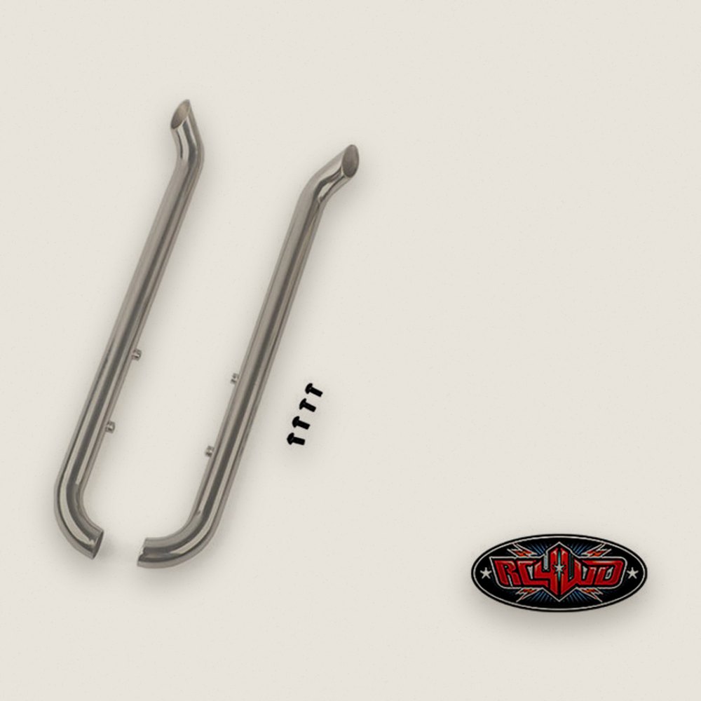 Exhaust Stacks, Bent, for Tamiya 1/14 King / Grand Hauler - RC4WD