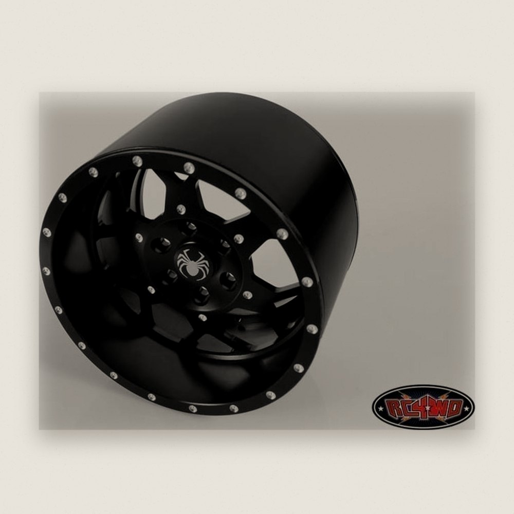 Universal Beadlock Wheels, HunTSMan Spider 40 Series 3.8, Set of 2 - RC4WD