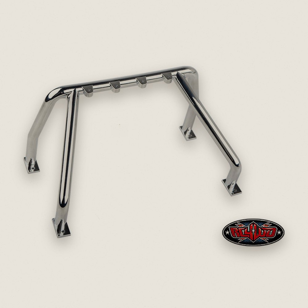Roll Bar, Chrome, for Chevrolet K10 - RC4WD
