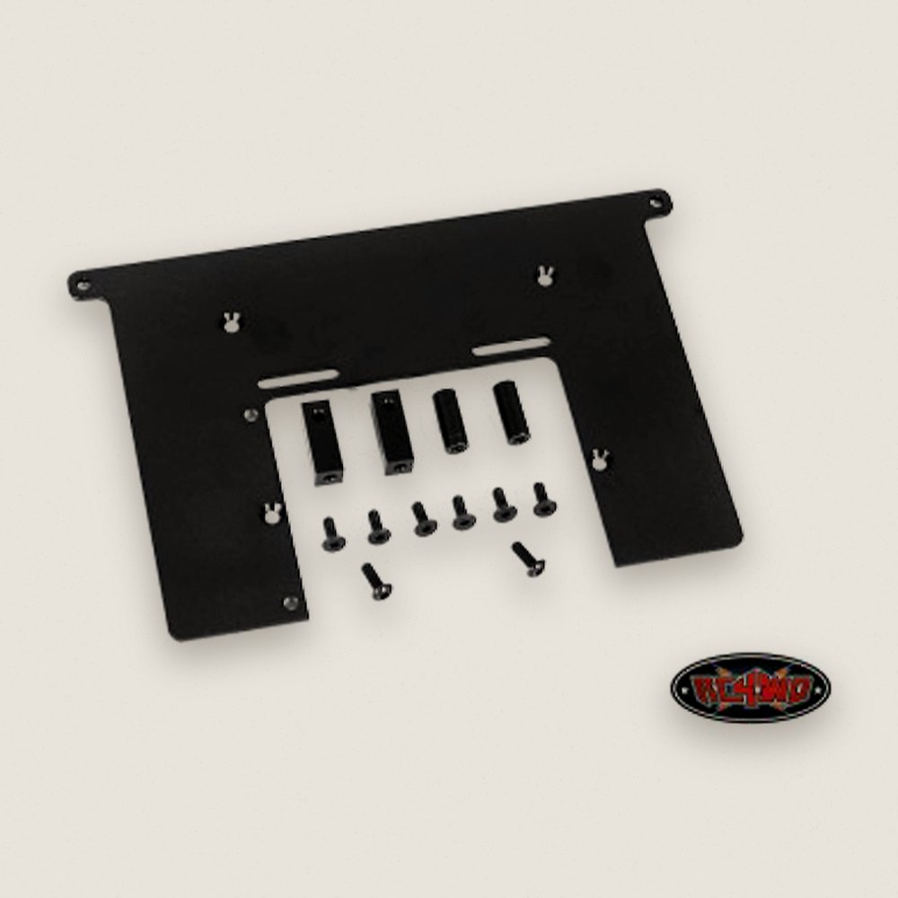 Top Plate with Servo Mounts, Electronic Trail Finder 2 - RC4WD