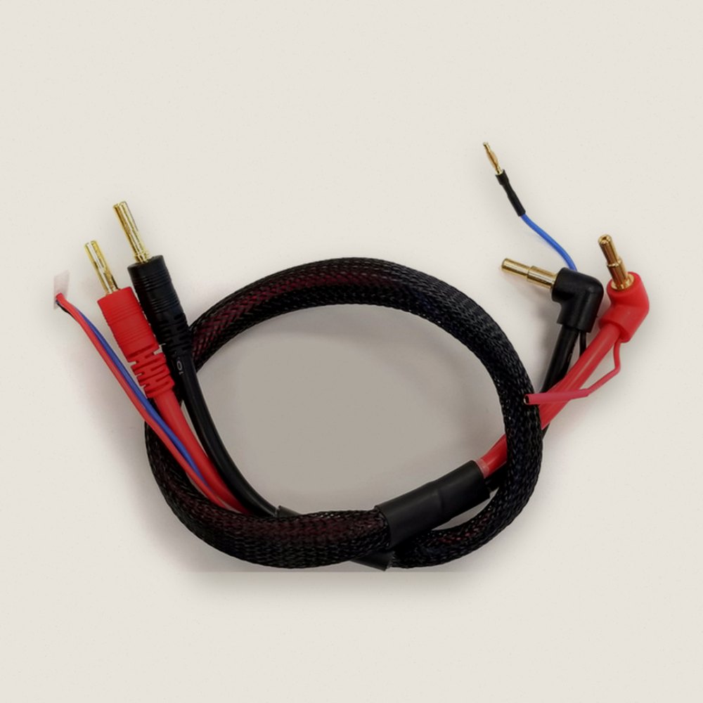 Charge Lead Set, Pro 4mm / 5mm 18 Long - Racers Edge