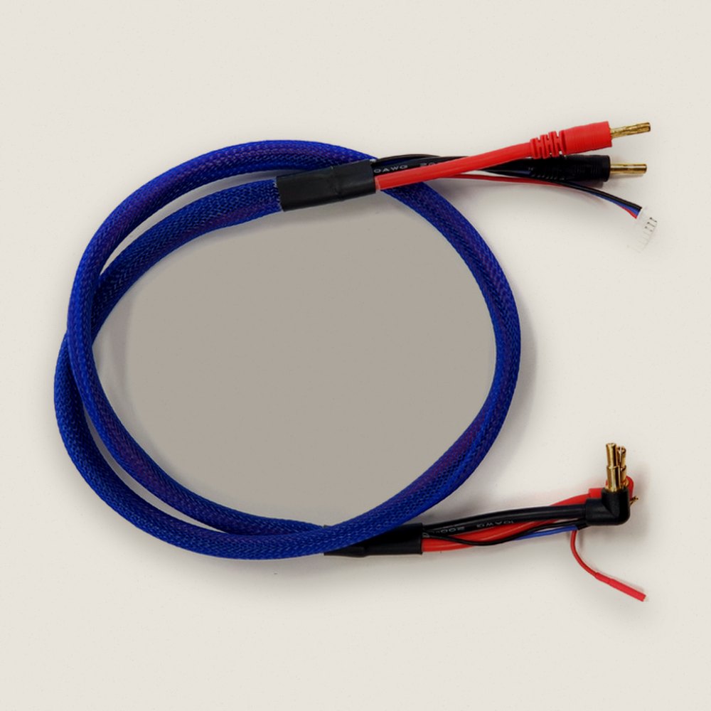 Charge Lead Set, Pro 4mm / 5mm 36 Long - Racers Edge