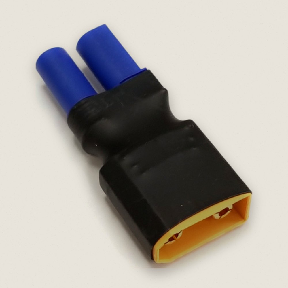 Adapter, Battery/Esc Female Ec5 to Male Xt90 - Racers Edge