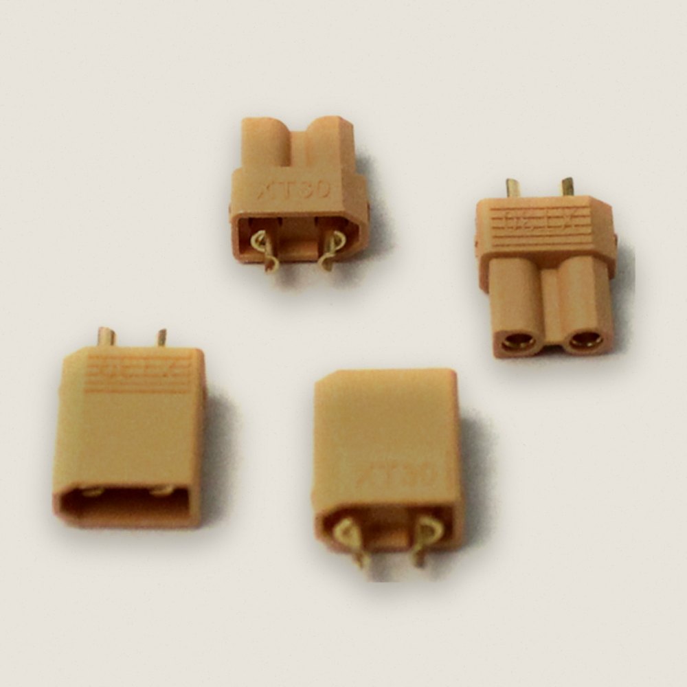Connectors, Xt30 2 Pairs - Racers Edge