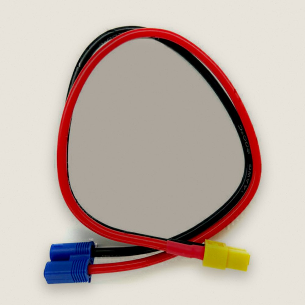Charge Adapter, Ec3 Device to M Xt60 300mm Wire - Racers Edge