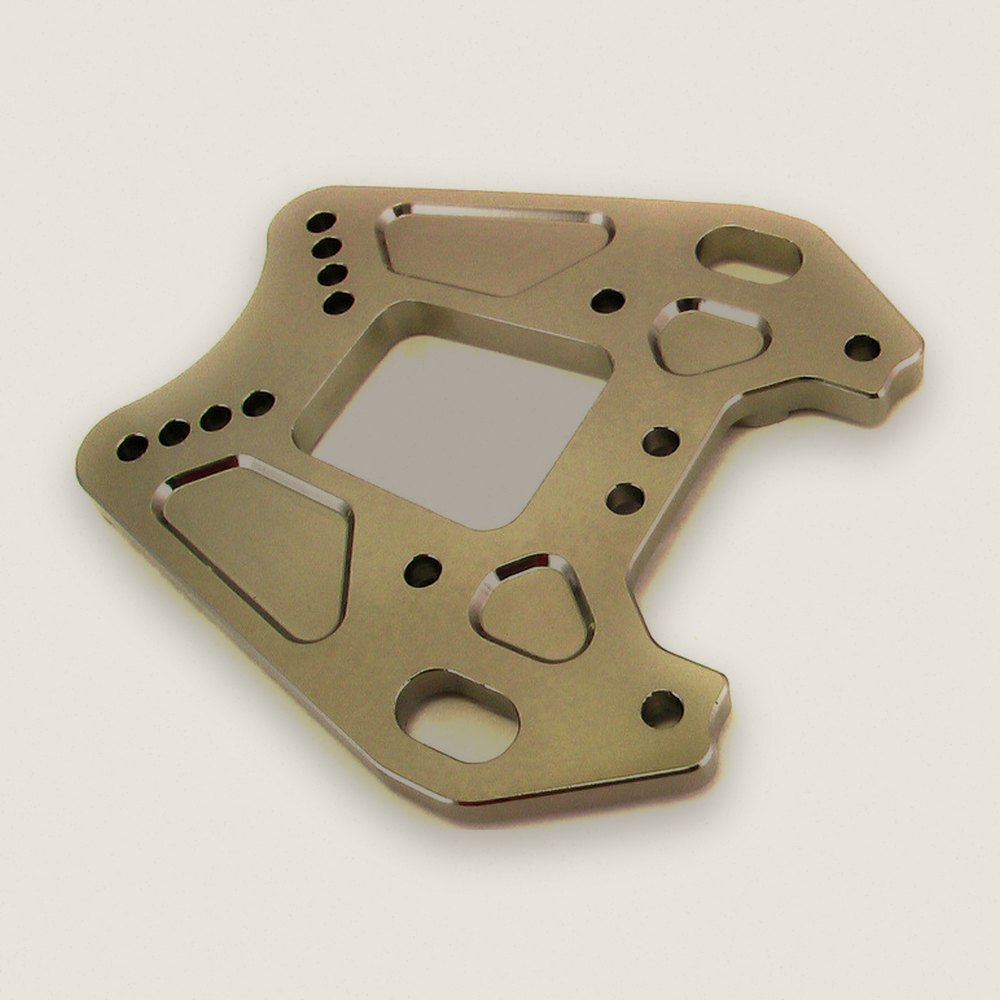 Front Shock Tower, Hard Anodized Aluminum - Hot Racing