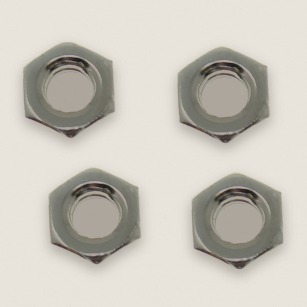 Nylon Locknut, 4mm Thin (4 Pieces) - Redcat
