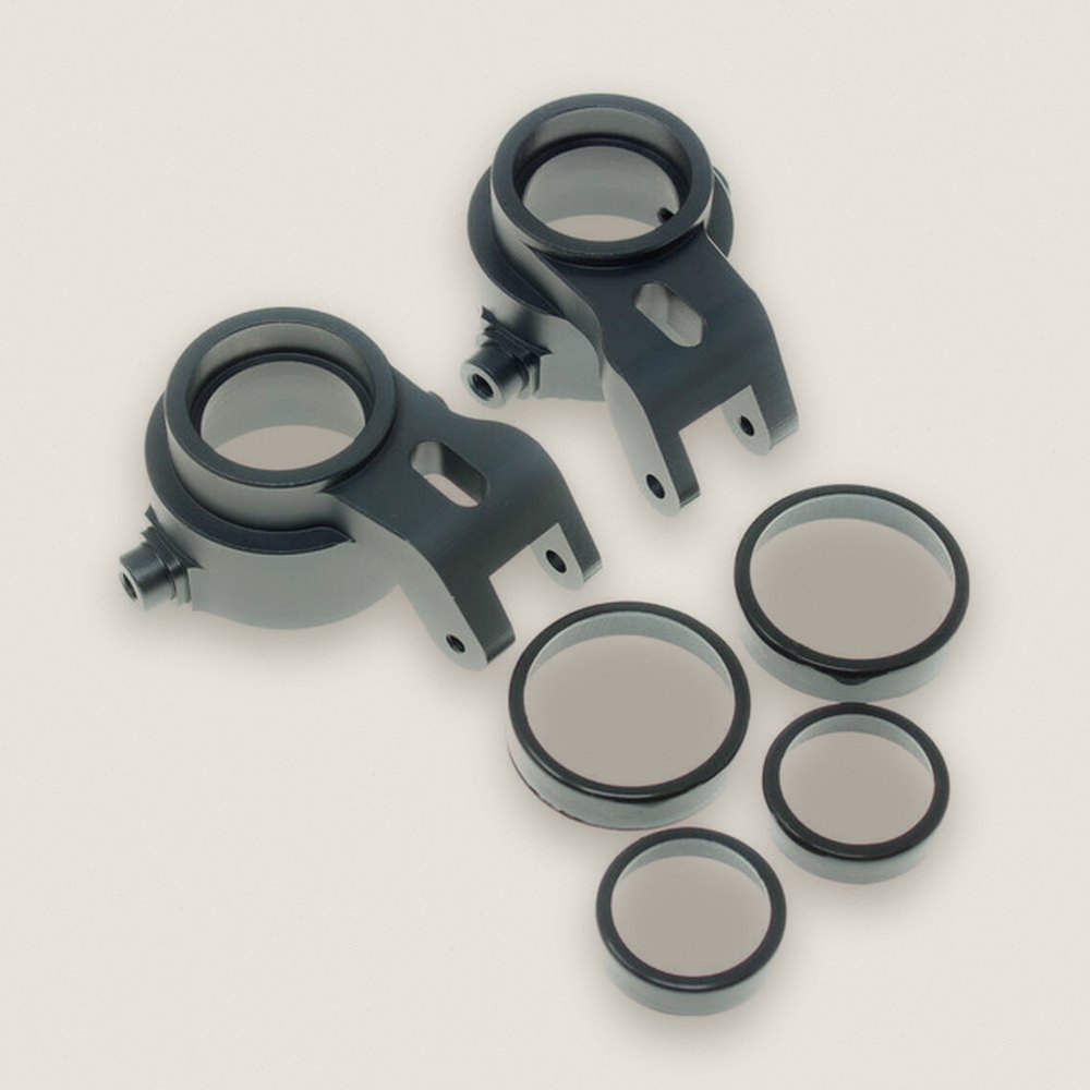 Knuckle Set, Left/Right, Aluminum, 1 Pair - Redcat
