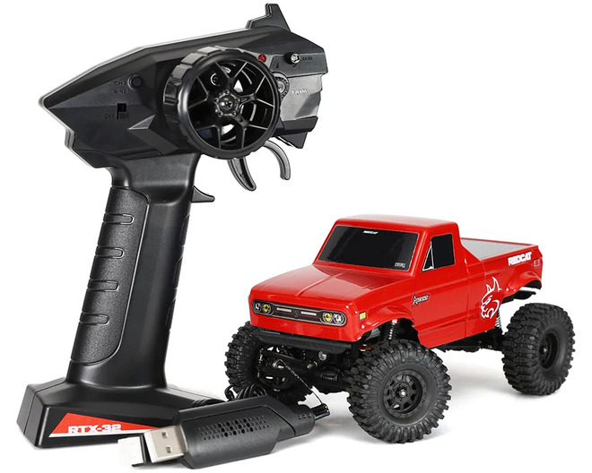 Redcat Ascent-32 V2 1/32 4WD RTR Rock Crawler Red