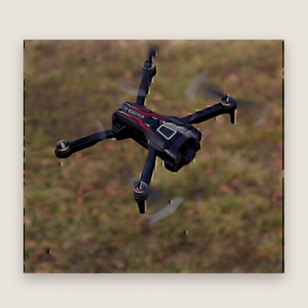 FPV Drone, Stinger BL, with 1-Axis 1080p HD Camera and Storage Case - Rage RC