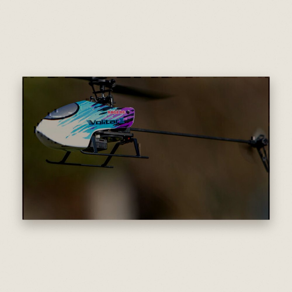 Micro Heli, Volitar X RTF with Blue Canopy - Rage RC