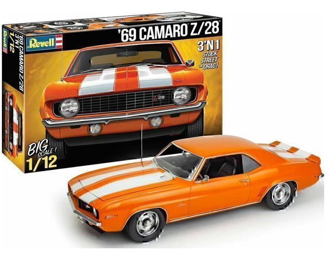 Chevy Camaro 1969, 1/12, 3N1 - Revell