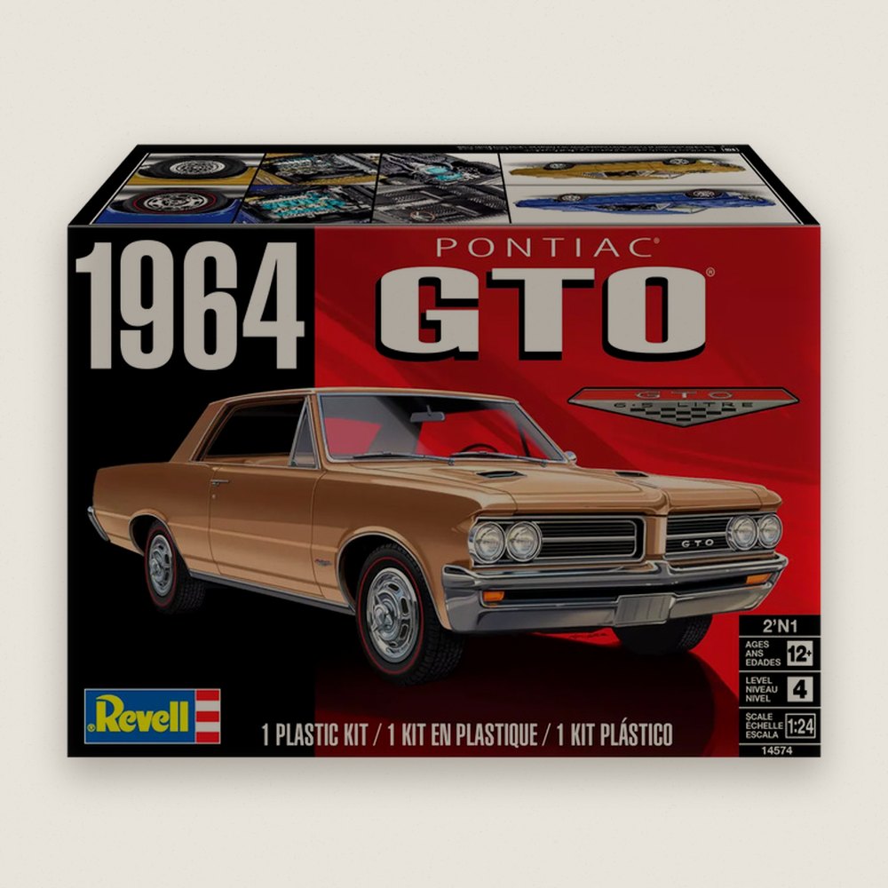 1964 Pontiac GTO, 1/24 Plastic Model Kit - Revell