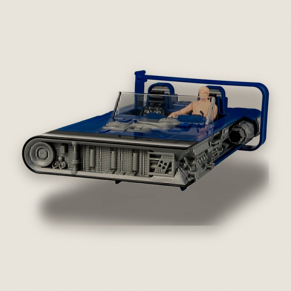 Han's Speeder, Star Wars Snap, 1/28 - Revell