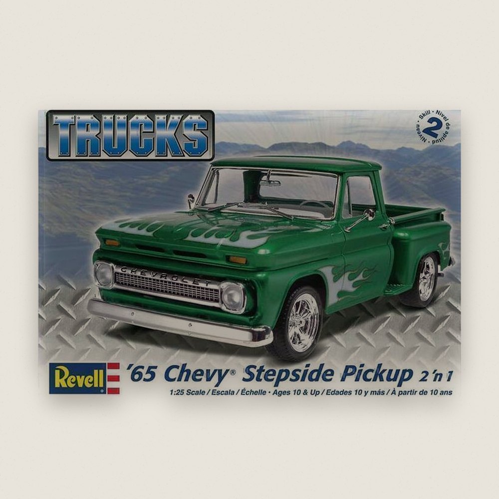65 Chevy Stepside Pickup, 2 N 1, 1/25 - Revell