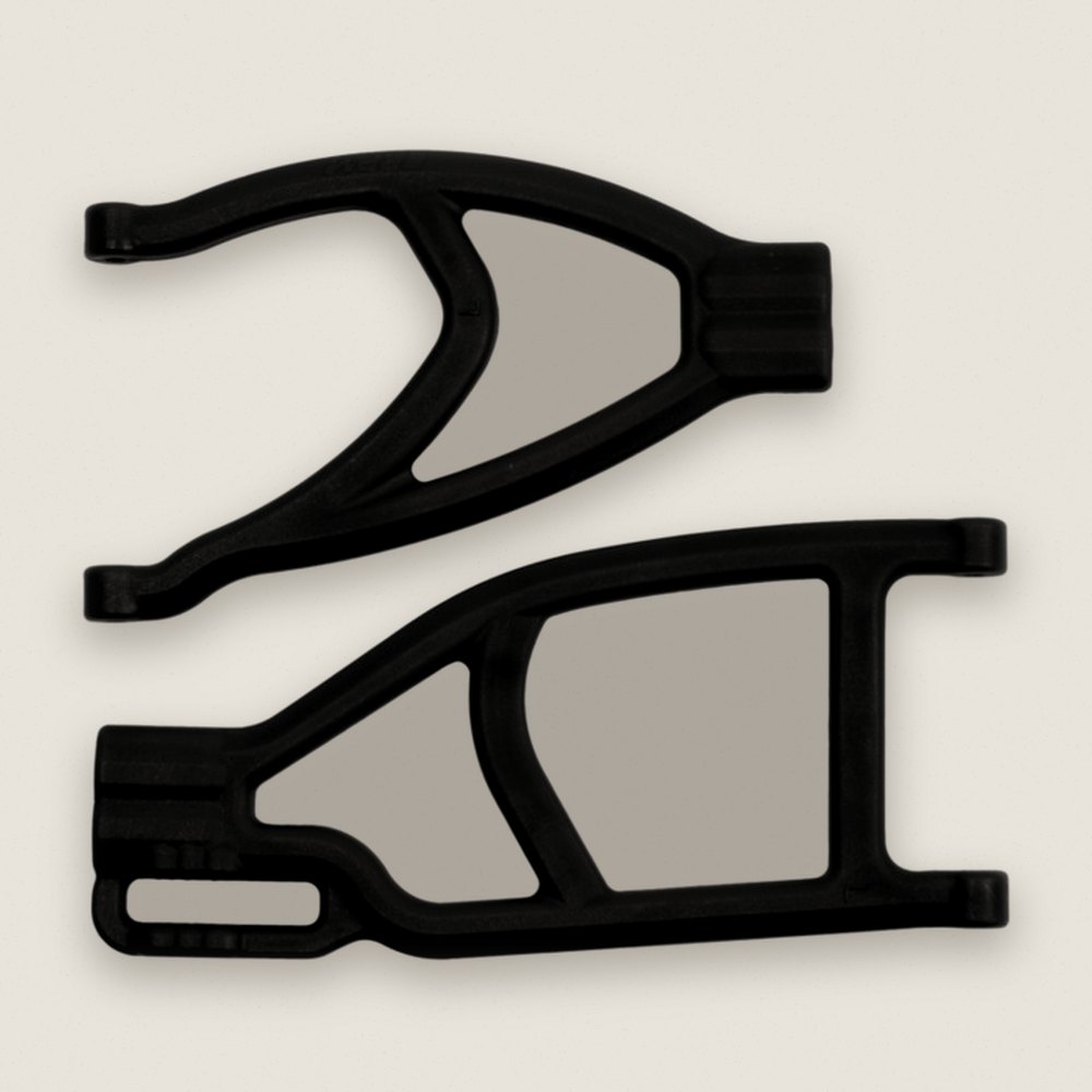 Extended Left Rear A-Arms, Black, for Summit & Revo - RPM R/C Products