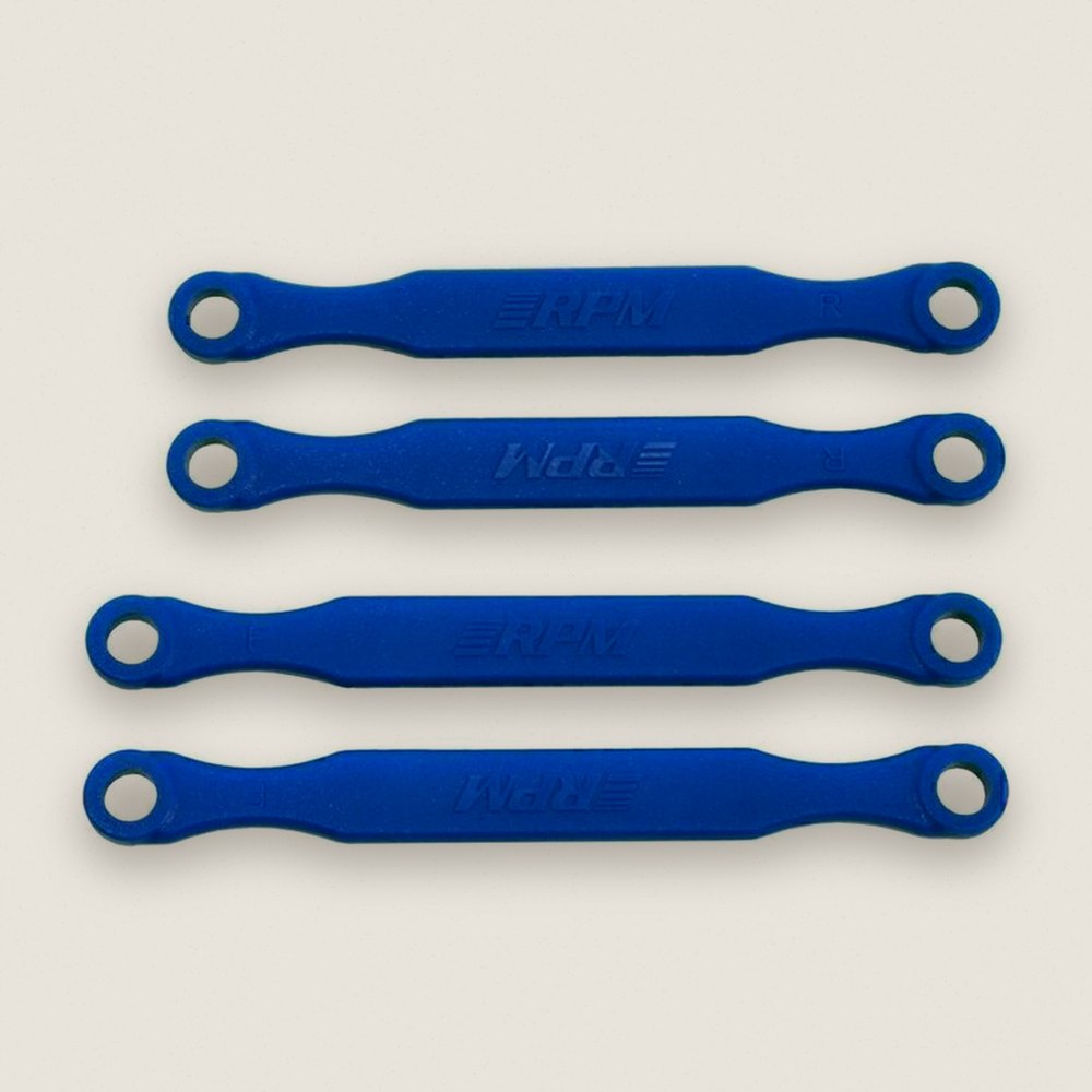 Camber Link Set, Blue, for Bl2 Versions of Traxxas 4x4 Vehicles - RPM R/C Products