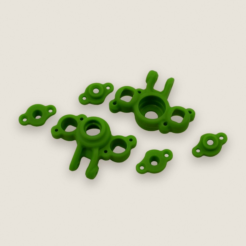 Axle Carriers, Green, for 1/16 TRA - RPM R/C Products