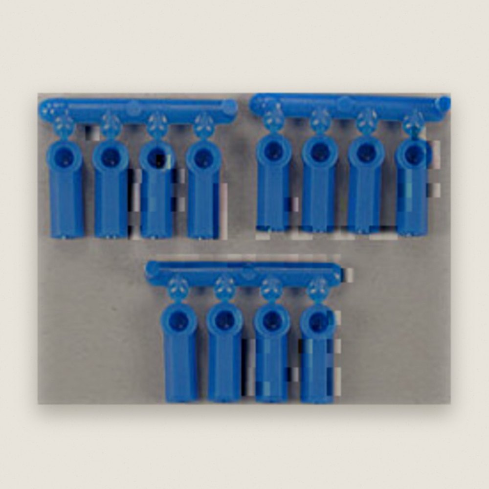 Rod Ends, Blue 4-40 Heavy-Duty (12) - RPM R/C Products