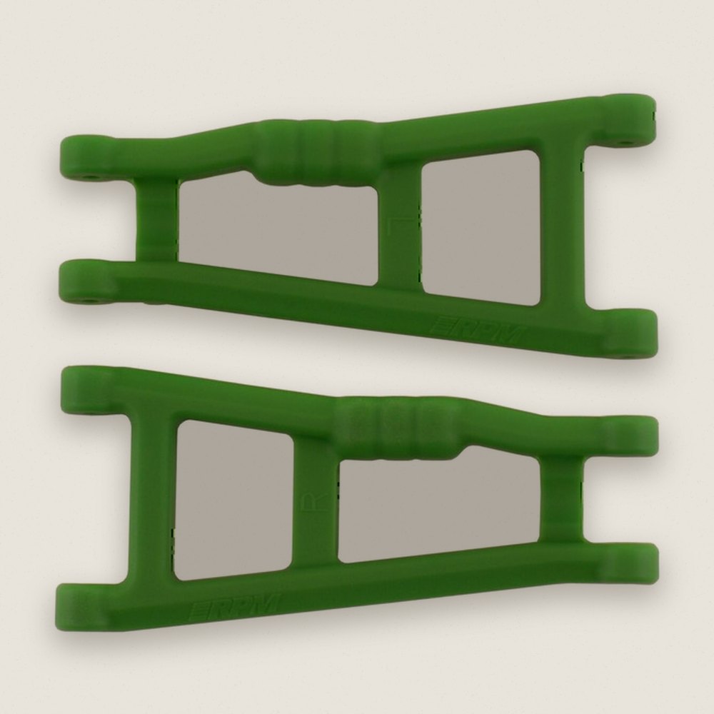 Rear A-Arms, Green for Electric Rustler and Stampede - RPM R/C Products