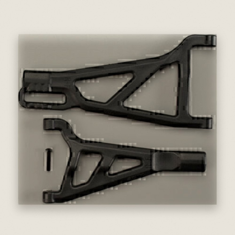 Front A-Arms, Right, Black (2) for Revo - RPM R/C Products