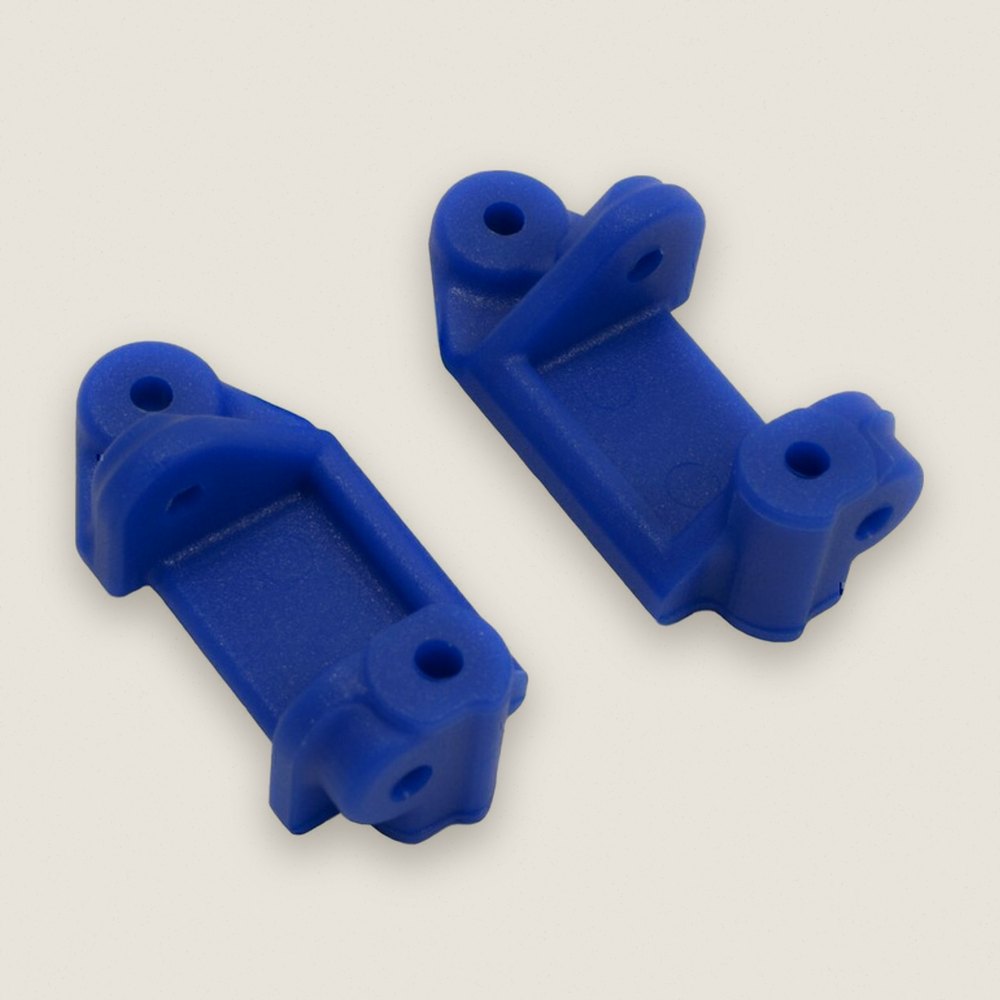 Front Caster Blocks, Blue for Slash 2WD & Nitro Slash - RPM R/C Products
