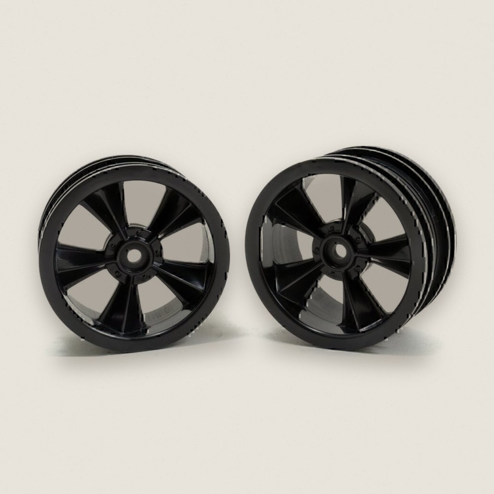 Resto-Mod Sedan Wheels, N2O Gloss Black - RPM R/C Products