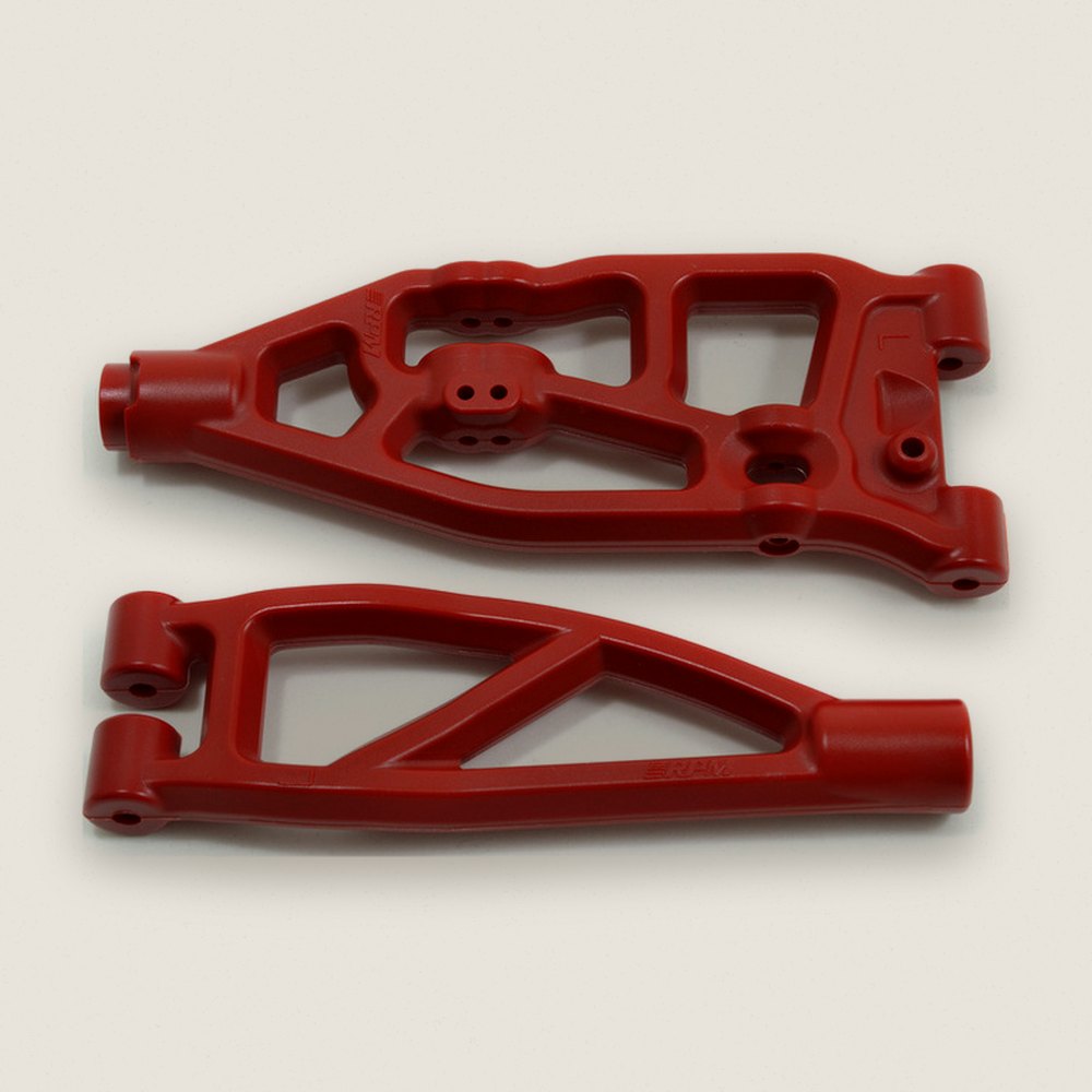 Front Left A-Arms, Red for Arrma 6S (V5 & EXB) Vehicles - RPM R/C Products