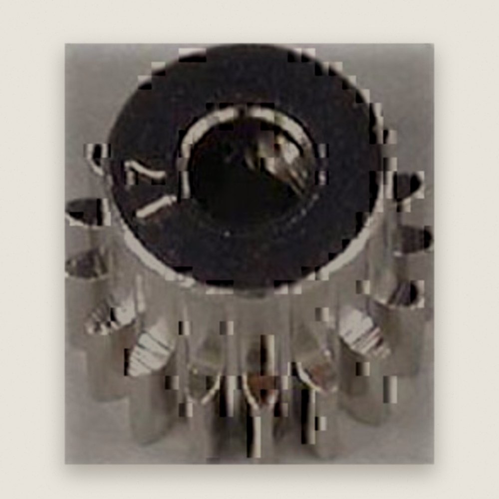 Pinion, Hard Nickel Plated 48p, 17 Teeth - Robinson Racing Products