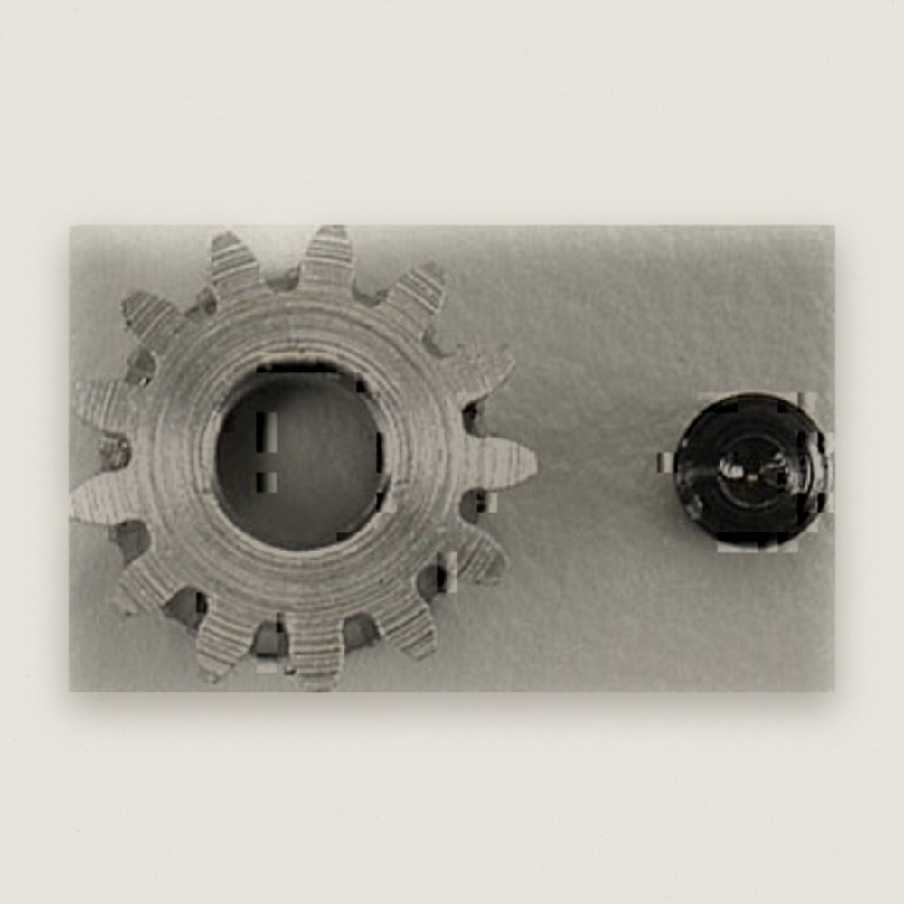 Pinion, Steel 48p, Metric .6 Mod, 13 Teeth - Robinson Racing Products