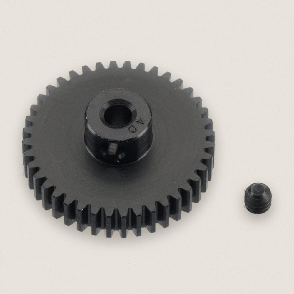 Pinion, Hard Coated Aluminum 48P, 40 Teeth - Robinson Racing Products