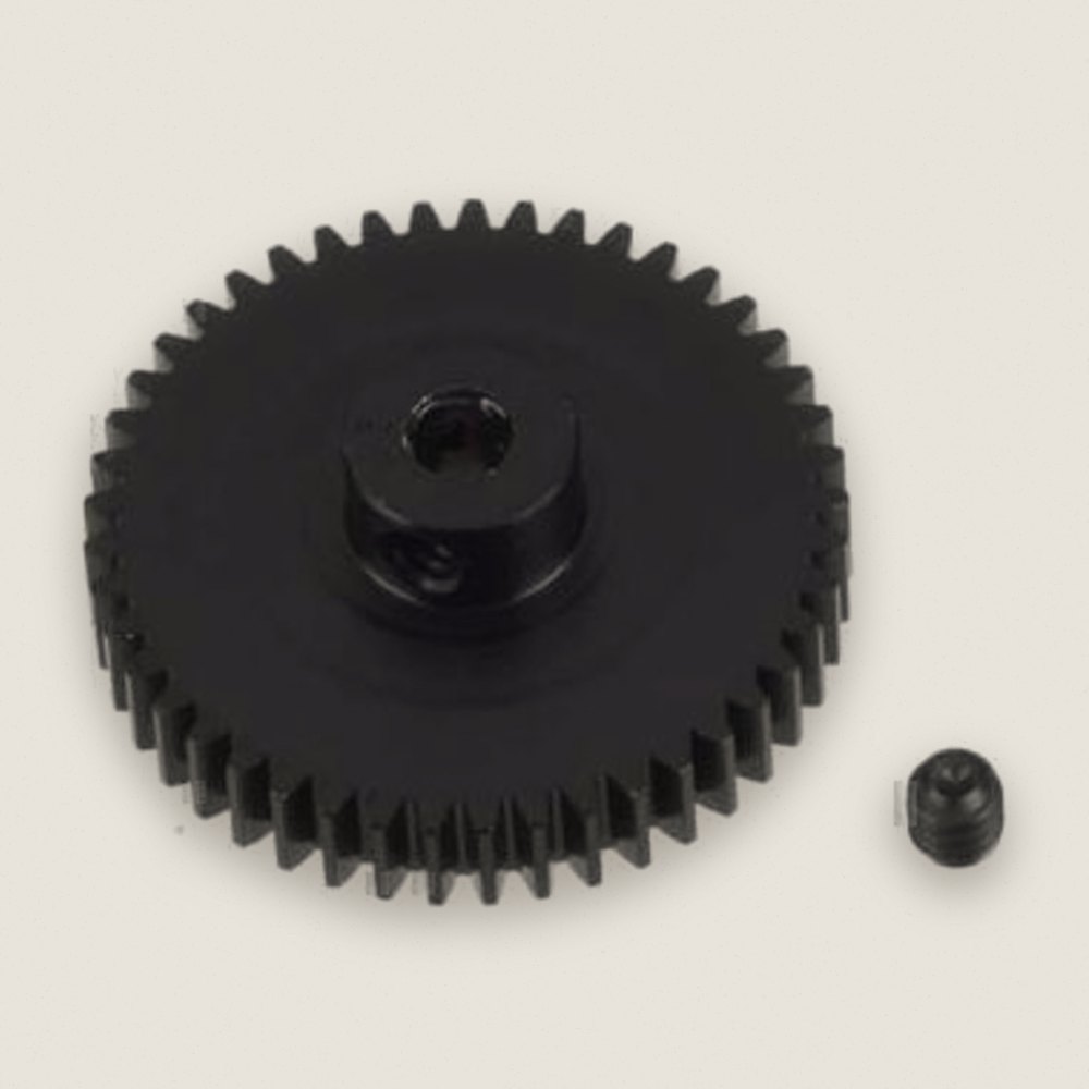 Pinion Gear, Hard Coated Aluminum, 48P, 45T - Robinson Racing Products