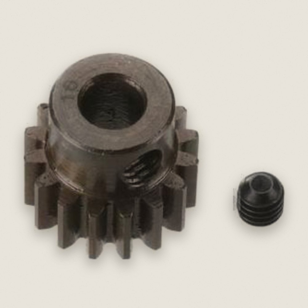 Pinion, 16T 31.75P .8 Module 5mm Bore Extra Hard - Robinson Racing Products