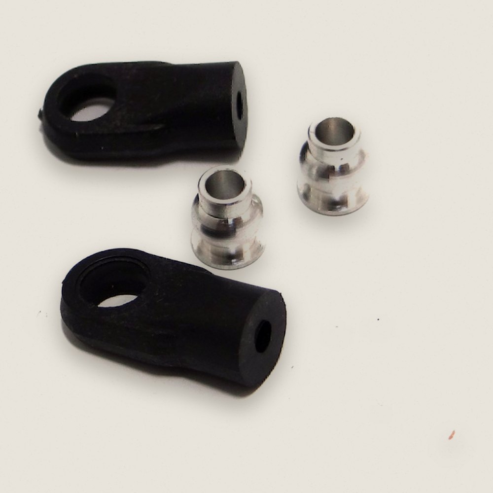 Shock Ends, Replacement for Hr Td90x/100x - Hot Racing