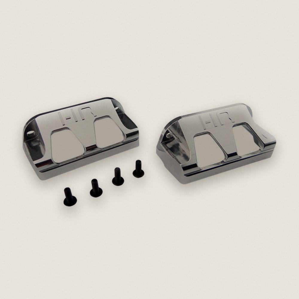 Servo Guard, Silver CNC Aluminum for Revo - Hot Racing