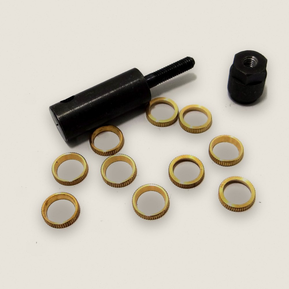 Ball Brass Retainer, 5.8 (10) with Tool - Hot Racing