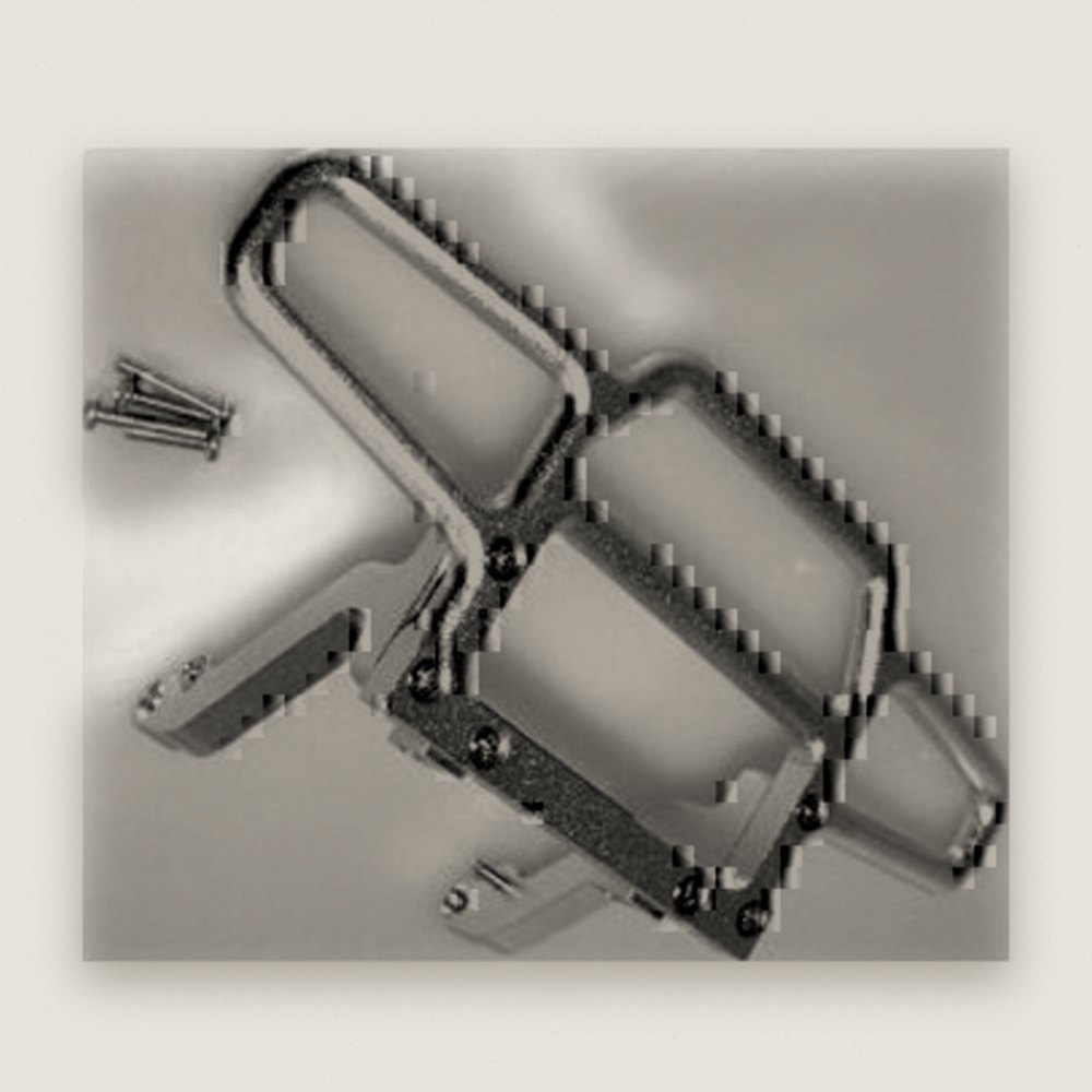 Front Bumper, Silver Aluminum Outback for HPI Savage - GPM Racing