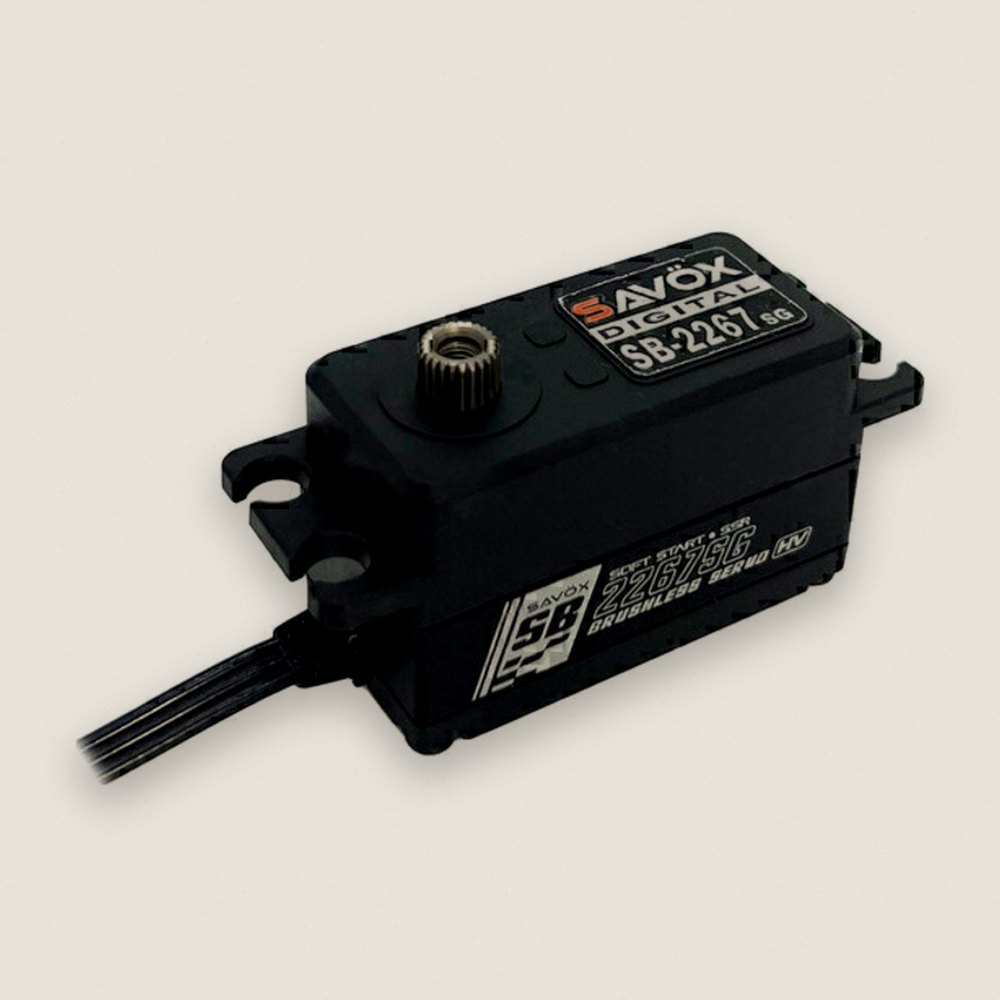 Servo, High Voltage Steel Gear Monster Low Profile with Soft Start - Savox