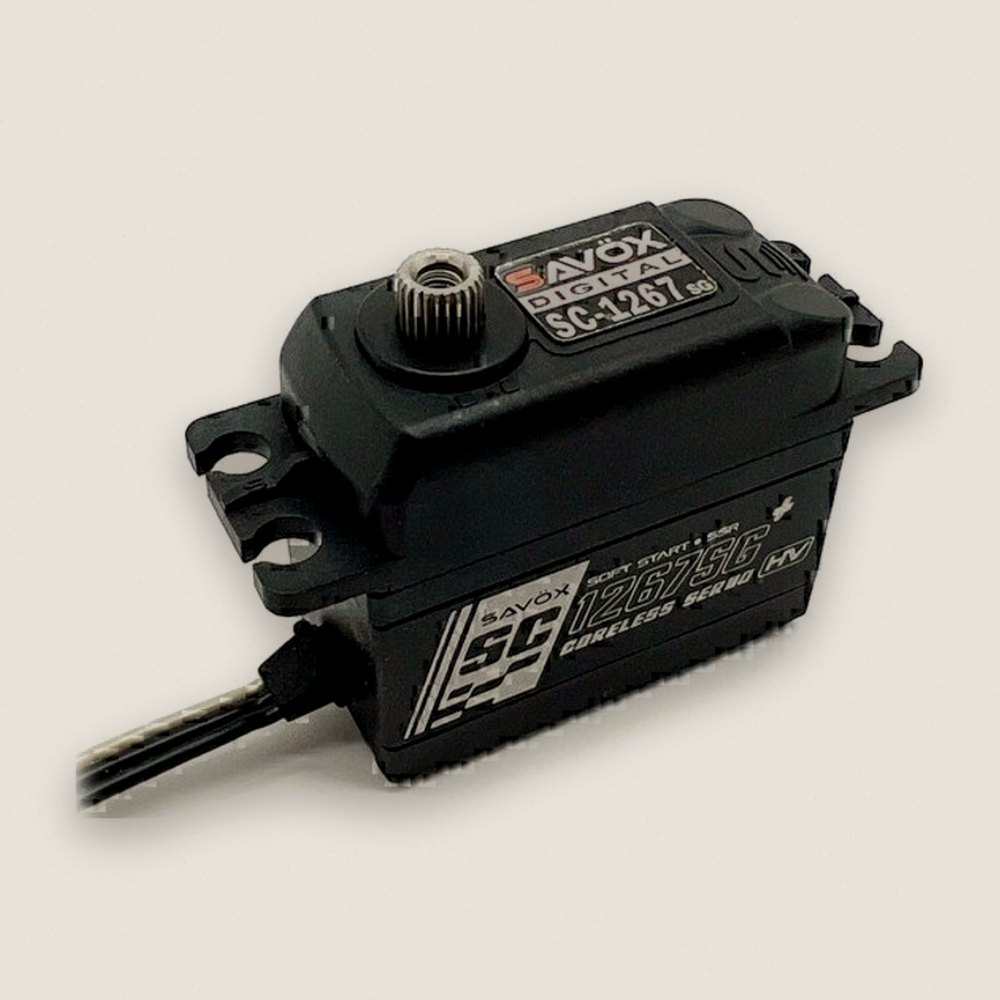 Digital Servo, Black Edition High Torque 0.09sec/277oz - Savox