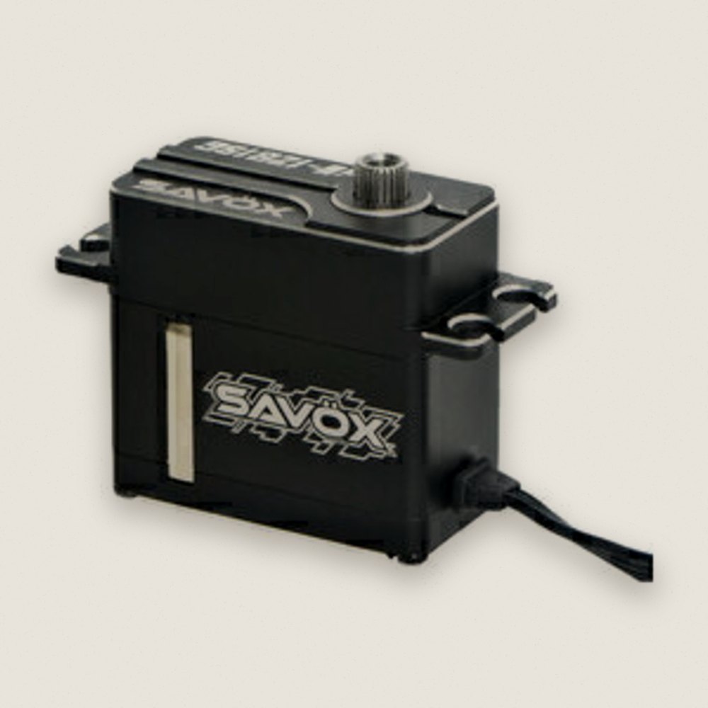 Digital Servo, Sv-1281sg-Be Black Edition Aluminum Monster Torque Steel Gear - Savox