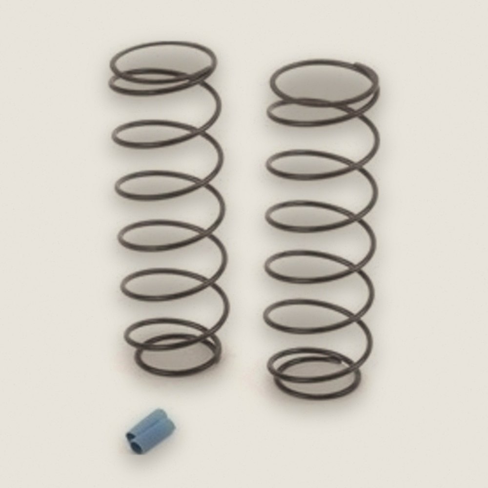 Long Blue High Response Spring, 2.4 Lb/in, Pair - Schumacher