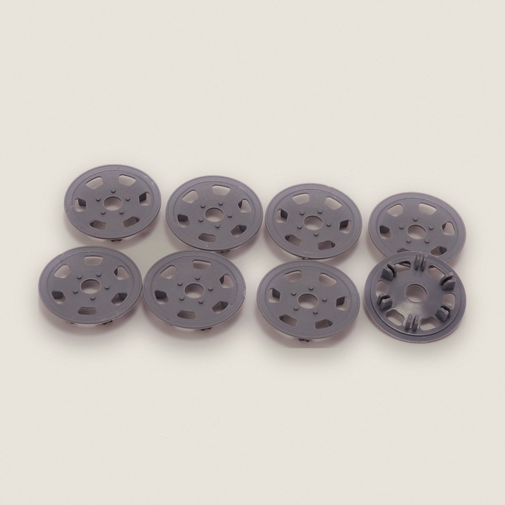 Wheel Disk Protectors, Oval/Mini Grey 4 Pair - Contact RC