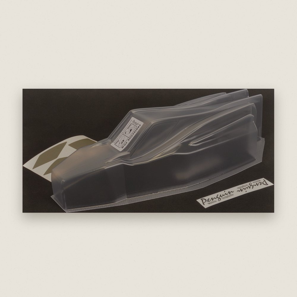 Clear Body and Mask, Penguin Vortex LD2 0.75mm - Schumacher