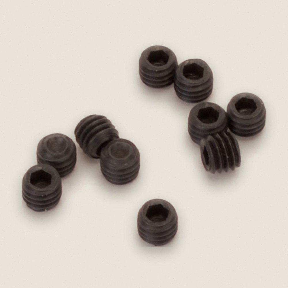 M3x2.5 Grub Screws, Speed Pack of 10 - Schumacher