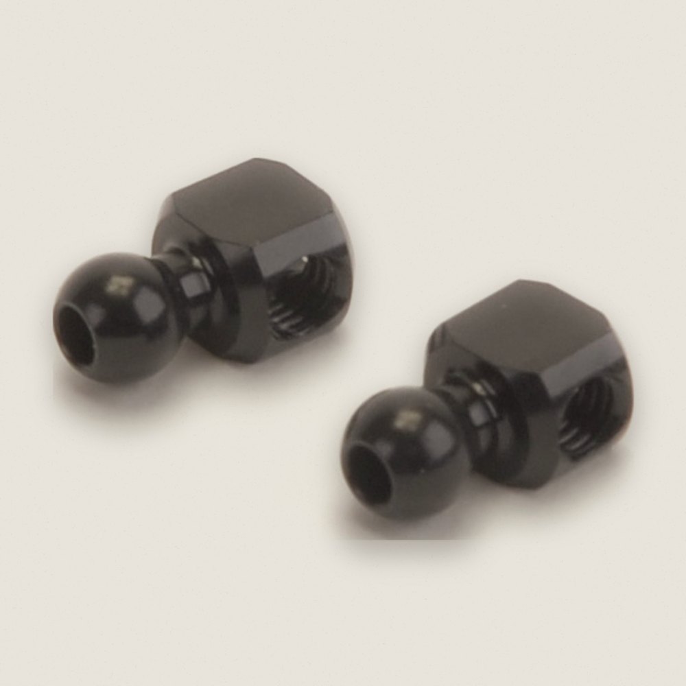 Rear Roll Bar Balls, Black, 2 Pieces, for K2, KD, KC, LD, ST - Schumacher